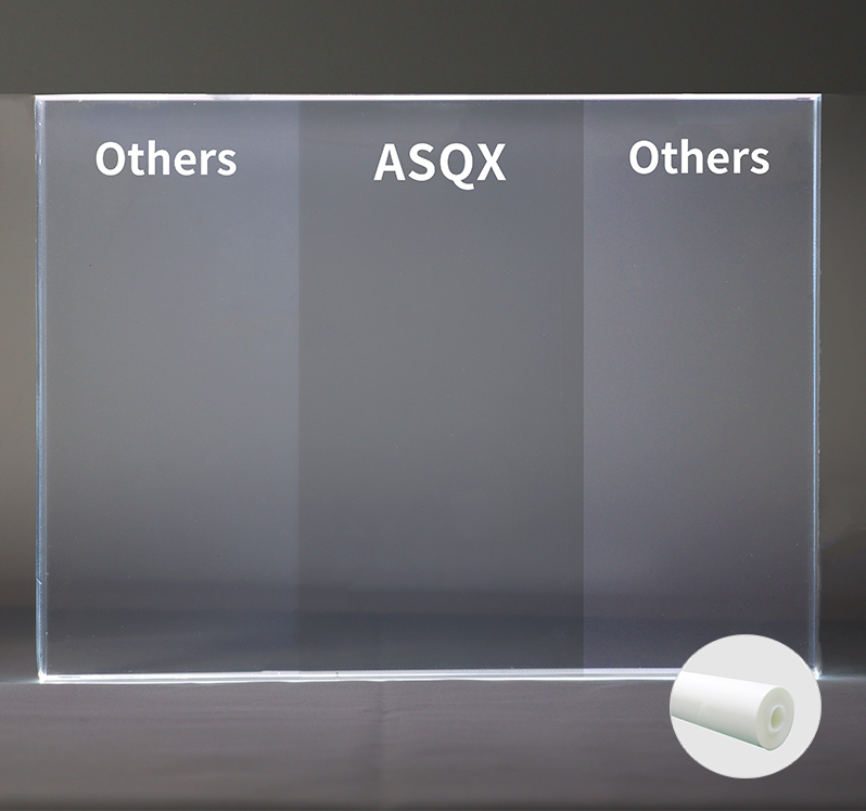 High transparency eva interlayer film ASQX